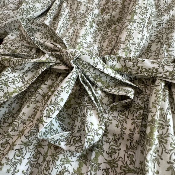 Alice + Olivia Off-The-Shoulder Mary Belted Mini Dress Puff Sleeve Size XL - Picture 15 of 16